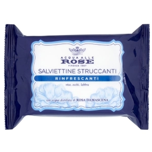 ACQUAALLE ROSE SALVIETTINE STRUCCANTI RINFRESCANTE X20