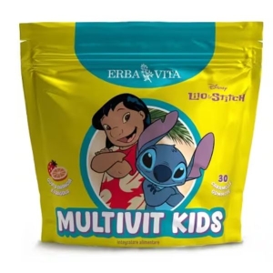 ERBA VITA DISNEY MULTIVITAMIN KIDS X30 CARAMELLE GUMMIES ORANGE AND STRAWBERRY