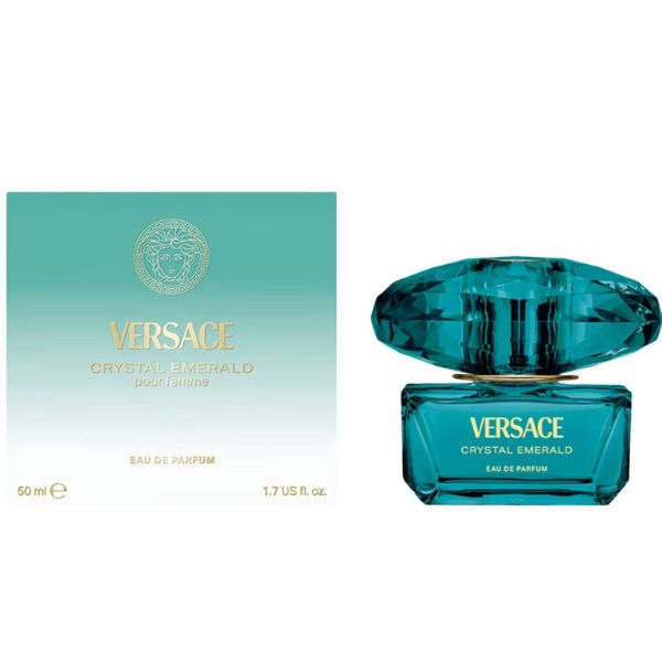 VERSACE CRYSTAL EMERALD POUR FEMME EAU DE PARFUM EDP 50 ML