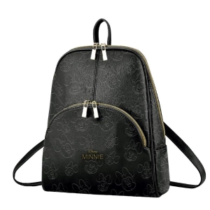MINNIE MOUSE BLACK CASUAL FAUX LEATHER BACK PACK CERDA 5935