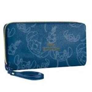 STITCH FAUX LEATHER BLUE WALLET CERDA 5967