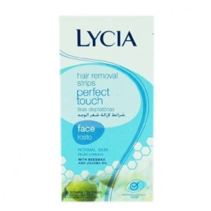 LYCIA PERFECT TOUCH NORMAL FACE HAIR REMOVAL X20 STRIPS