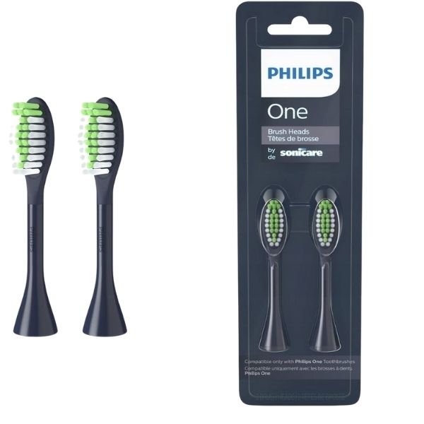 PHILIPS SONICARE ONE X2PACK BRUSH HEAD BLUE