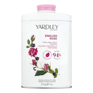 YARDLEY ENGLISH ROSE PERFUMED BODY POWDER 200G