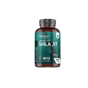 WEIGHTWORLD PURE HIMALAYAN SHILAJIT 20000 MG X180CAPS