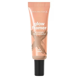MAX FACTOR FACE GLOW FRAMER BRONZING & ILLUMINATING TINT 010 SAND 30ML