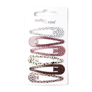 MOLLY & ROSE 9670 ANIMAL PRINT CLICK CLACKS X 4