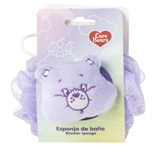 CAREBEAR SHOWER SPONGE PURPLE CERDA 3668