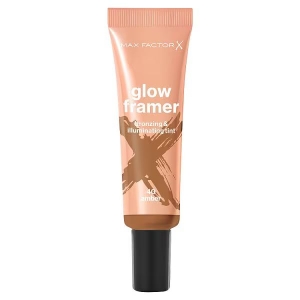 MAX FACTOR FACE GLOW FRAMER BRONZING & ILLUMINATING TINT 040 AMBER 30ML