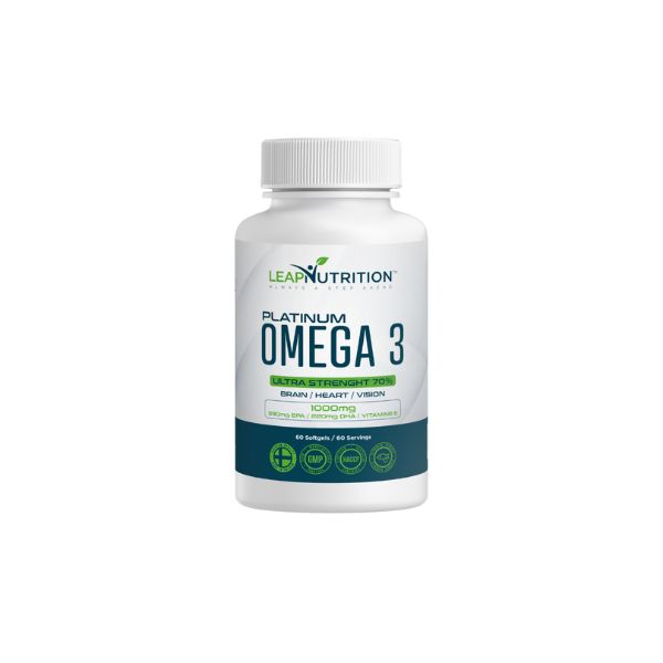 LEAPNUTRITION PLATINUM OMEGA3 X60 CAPS