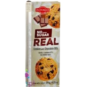 ZLOTOKLOS REAL COOKIES WITH CHOCOLATE 120G