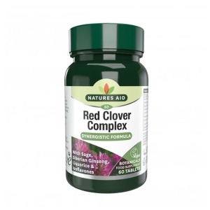 NATURES AID RED CLOVER COMPLEX X60 TABS