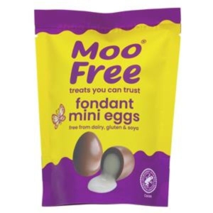 MOO FREE EASTER EGGS MINI FONDANT 84G
