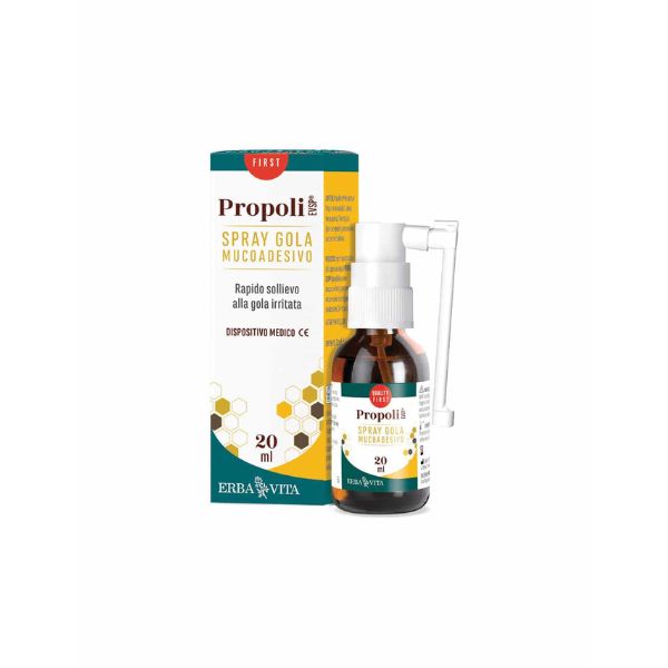 ERBA VITA PROPOLI EVSP MUCOADHESIVE THROAT SPRAY 20 ML