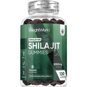 WEIGHTWORLD HIMALAYAN SHILAJIT GUMMIES 5000MG X 120 GUMMIES