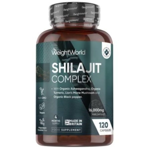 WEIGHTWORLD SHILAJIT COMPLEX X120 CAPSULES